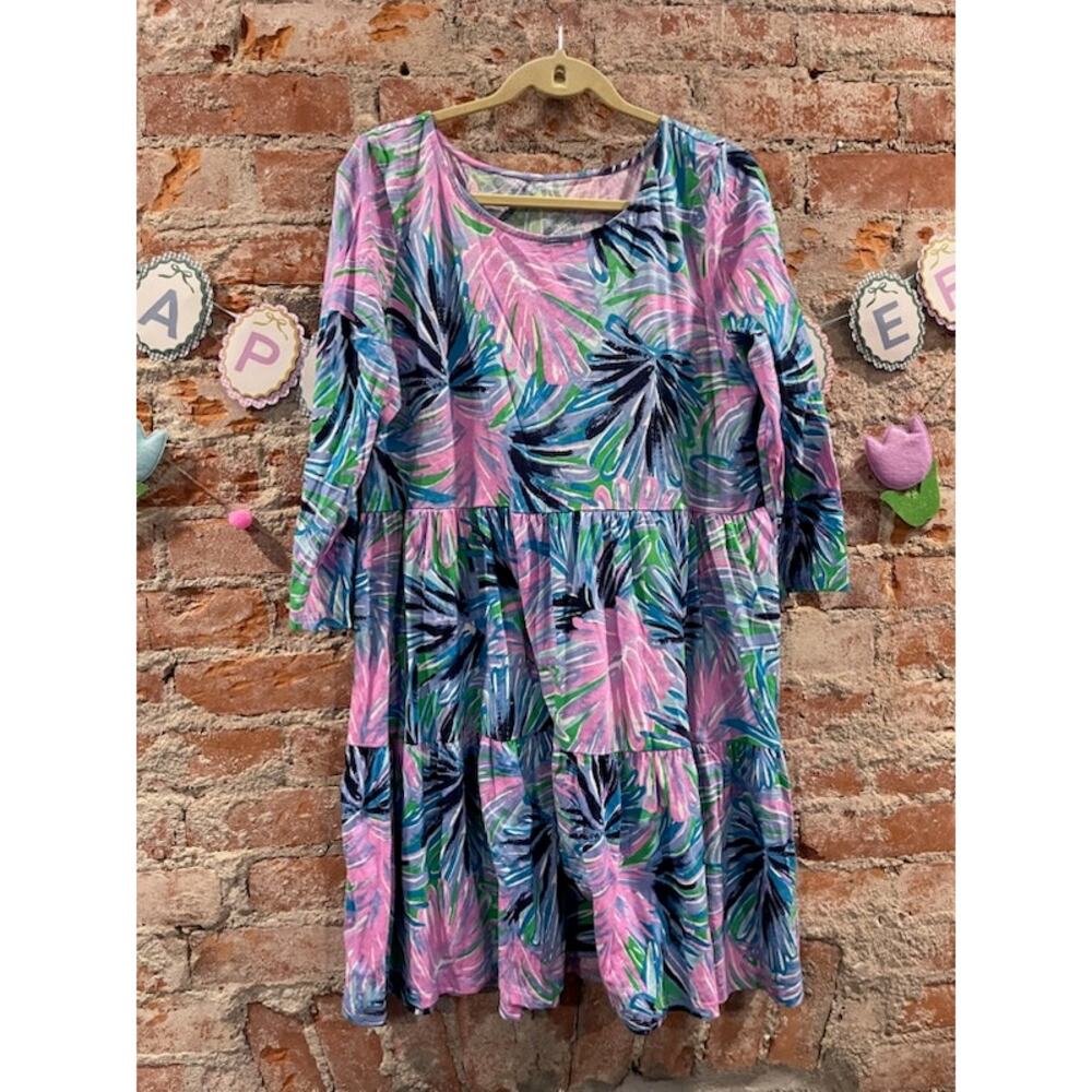 Lilly Pulitzer Geanna Dress Gecko Green